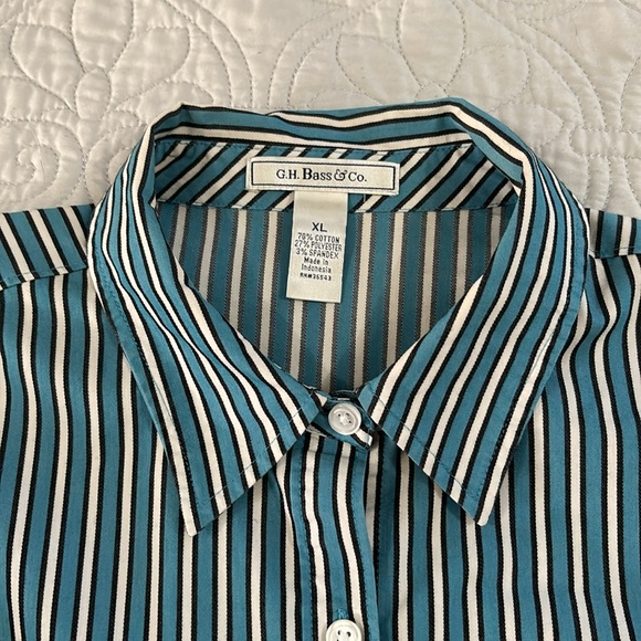 GH Bass & Co women’s blouse size XL - Picture 2 of 5
